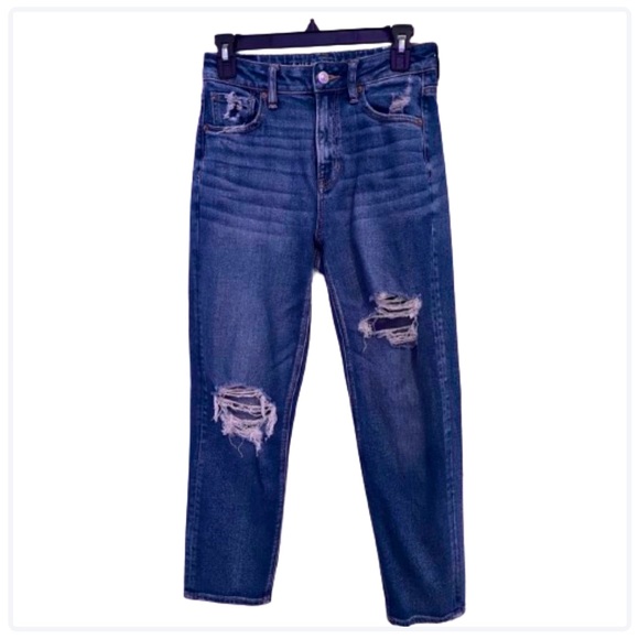 AMERICAN EAGLE STRETCH RIPPED JEANS - Picture 1 of 10